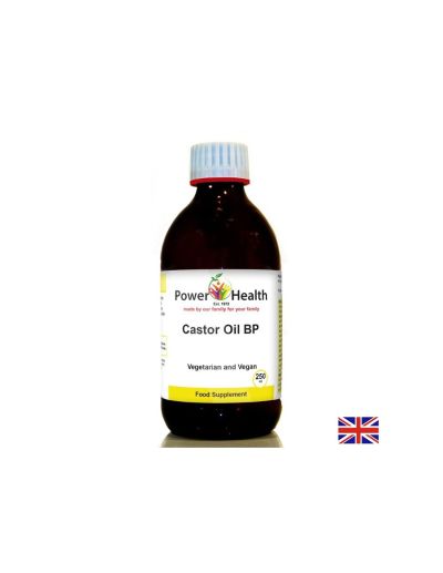 Рициново масло - студено пресовано х 250 мл Power of Health | Castor Oil