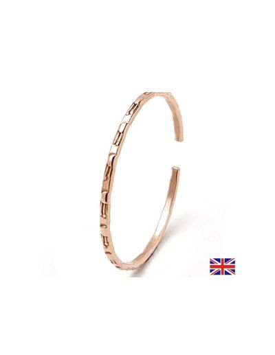 Тясна медна гривна с мотиви против болка в ставите р-р М 19 см x 1 бр Power of Health