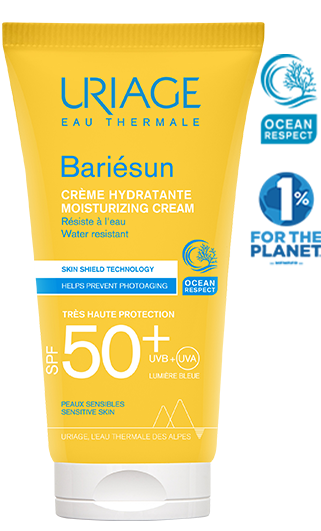 БАРИЕСЪН Слънцезащитен хидратиращ крем за лице SPF50+ 50 мл ЮРИАЖ | URIAGE Bariesun
