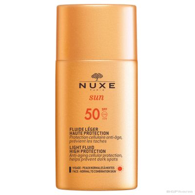 НУКС СЪН Лек слънцезащитен флуид за лице SPF50 х 50 мл | NUXE Sun