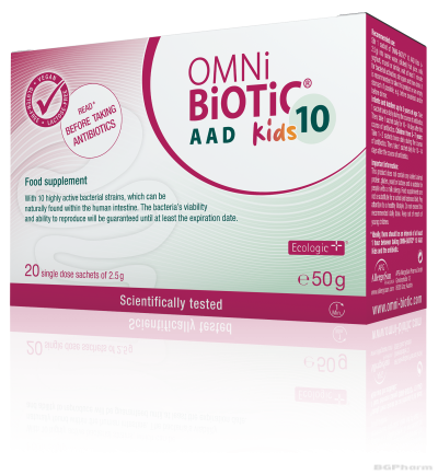 ОМНИ БИОТИК КИДС 10 AAD х 20 сашети за деца | Omni-biotic Institut Allergosan