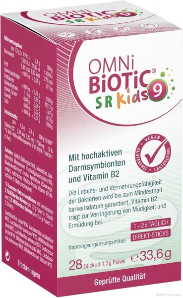 ОМНИ БИОТИК КИДС 9 SR х 28 сашети за директен прием за деца | Omni-biotic Institut Allergosan