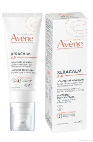 Авен КСЕРАКАЛМ АД Успокояващ концентрат 40 мл | Xeracalm AD Avene