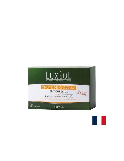 Комплекс при прогресивен косопад и изтъняване на косата х 90 капсули LUXEOL | Progressive Hair Loss