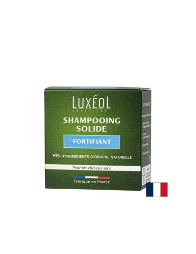 Твърд шампоан за укрепване и жизненост на косата х 75 гр LUXEOL | Solid Bar Shampoo