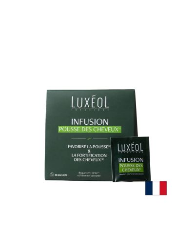 Билков чай за растеж и укрепване на косата х 30 пакетчета LUXEOL | Herbal Tea