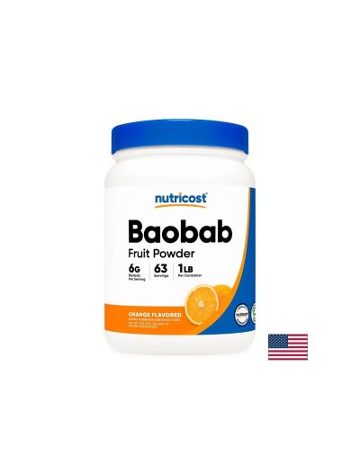 Баобаб екстракт на прах 453 гр Nutricost | Baobab Powder