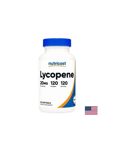 Ликопен 20 мг + Витамин Е х 120 капсули Nutricost | Lycopene