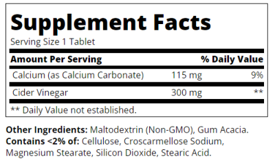 21st Century Ябълков Оцет 300 мг х 250 таблетки | Apple Cider Vinegar