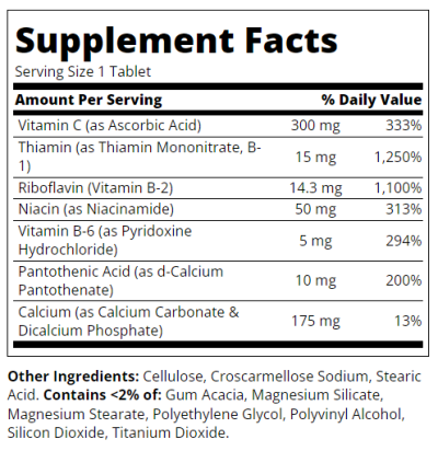 21st Century Витамин Б Комплекс + Витамин Ц х 100 таблетки | B Complex