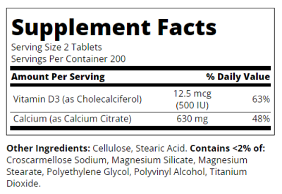 23st Century Калций цитрат + Витамин Д3 х 75 таблетки | Calcium Citrate + D3 Maximum