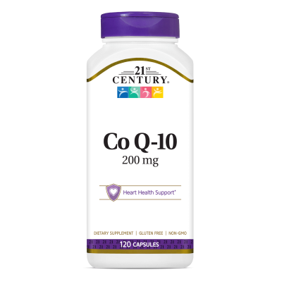 21st Century Коензим Q10 200 мг х 120 капсули | Coenzyme Q10