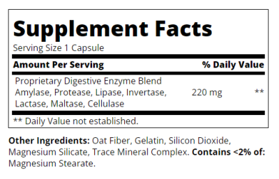 21st Century Храносмилателни Ензими х 60 капсули | Digestive Enzymes