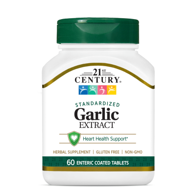 21st Century Чесън екстракт без аромат х 60 таблетки | Garlic Extract Odorless