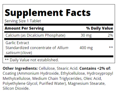 21st Century Чесън екстракт без аромат х 60 таблетки | Garlic Extract Odorless