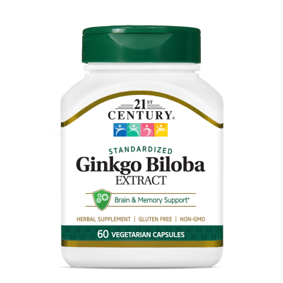 21st Century Гинко Билоба екстракт х 60 капсули | Ginkgo Biloba Extract