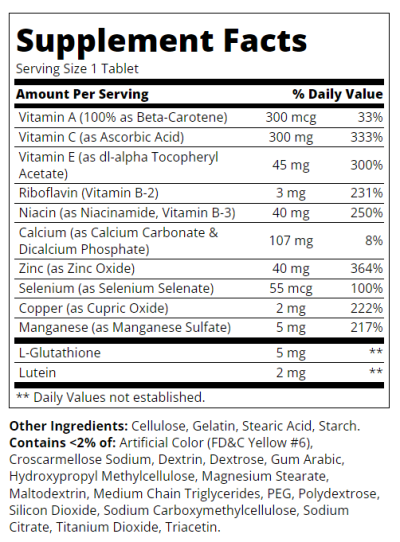 21st Century Формула за очи и зрение х 36 таблетки | Healthy Eyes Extra