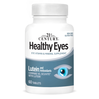 21st Century Формула за очи с лутеин и антиоксиданти х 60 таблетки | Healthy Eyes