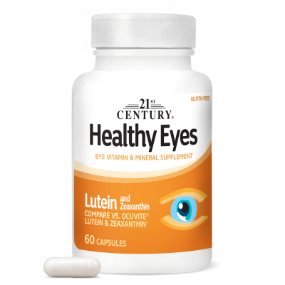 21st Century Формула за очи с лутеин и зеаксантин х 60 капсули | Healthy Eyes