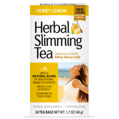 21st Century Чай за отслабване със сена - мед и лимон х 24 пакетчета |  Herbal Slimming Tea