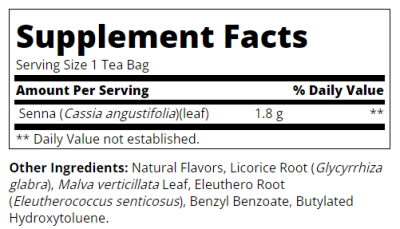 21st Century Чай за отслабване със сена - мед и лимон х 24 пакетчета |  Herbal Slimming Tea