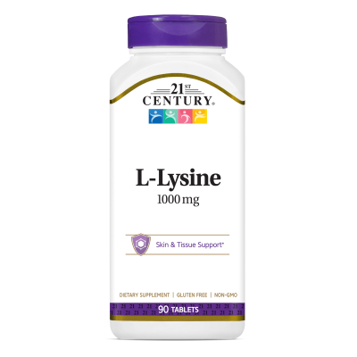 21st Century Л-Лизин 1000 мг х 90 таблетки | L-Lysine