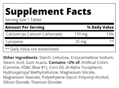 21st Century Ликопен 25 мг х 60 таблетки | Lycopene