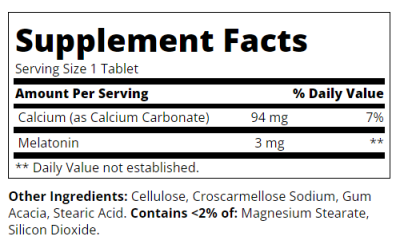 21st Century Мелатонин 3 мг х 90 таблетки | Melatonin