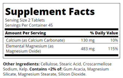 21st Century Магнезий оксид 400 мг х 90 таблетки | MgO-400