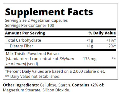 21st Century Бял трън ( Магарешки бодил ) екстракт х 60 капсули | Milk Thistle