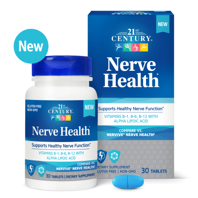 21st Century Формула за нервната система х 30 таблетки | Nerve Health