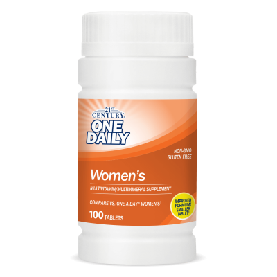 21st Century Eжедневни мултивитамини за жени х 100 таблетки | One Daily Women's Health
