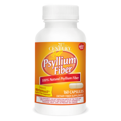 21st Century Псилиум Хуск х 160 капсули | Psyllium Fiber