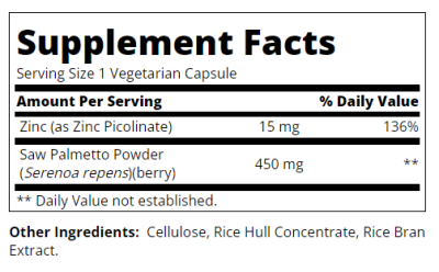 21st Century Сао Палмето 450 мг х 60 капсули | Saw Palmetto
