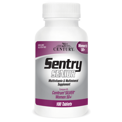 21st Century Sentry Мултивитамини и Мултиминерали за жени 50+ г х 100 таблетки