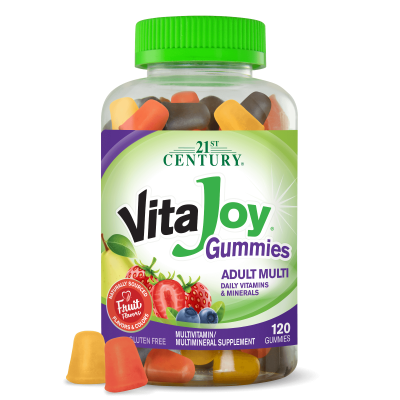 21st Century VitaJoy Мултивитамини за възрастни х 120 женирани таблетки | Adult Multi Gummies