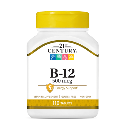 21st Century Витамин Б12 500 мкг х 110 таблетки | Vitamin B12