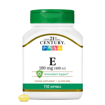 21st Century Витамин Е 400 IU х 110 меки капсули | Vitamin E