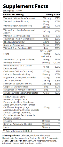 21st Century Wellify Мултивитамини за Мъже + антиоксиданти х 65 таблетки
