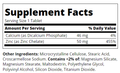 21st Century Цинк хелат 50 мг х 110 таблетки | Zinc Chelate