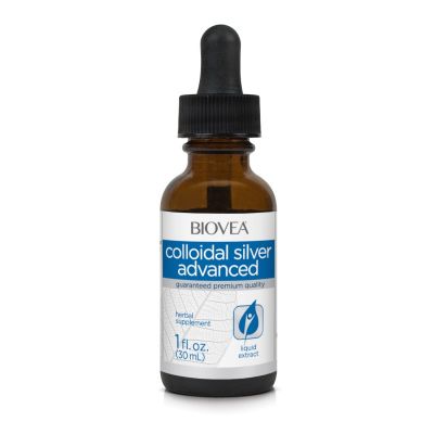 Колоидно сребро на капки х 30 мл Biovea | Colloidal Silver Advanced Drops