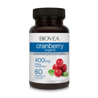 Червена Боровинка органичен екстракт х 60 капсули Biovea | Cranberry Organic 