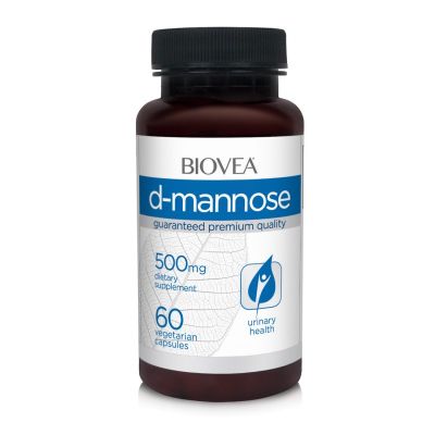 Д-Маноза 500 мг х 60 капсули Biovea | D-Mannose