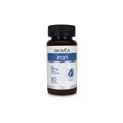 Желязо хелат 18 мг х 90 капсули Biovea | Iron Chelate