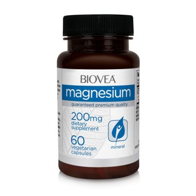 Магнезий 200 мг х 60 капсули Biovea | Magnesium