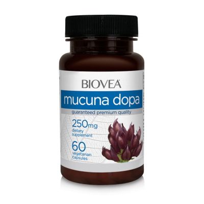 Мукуна Допа 250 мг х 60 капсули Biovea | Mucuna Dopa