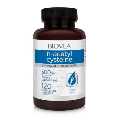 Н-Ацетил Цистеин 500 мг х 120 капсули Biovea | N-Acetyl Cysteine