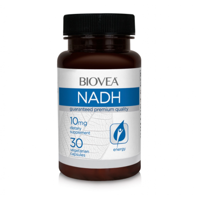 НАДХ Никотинамин Аденин Динуклеотид 10 мг х 30 капсули Biovea | NADH