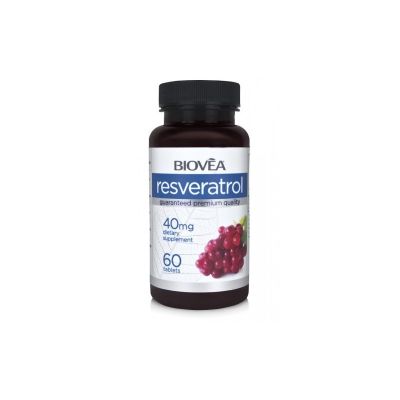 Ресвератрол 40 мг х 60 капсули Biovea | Resveratrol