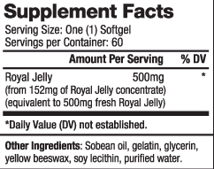 Пчелно Млечице 500 мг х 60 капсули Biovea | Royal Jelly
